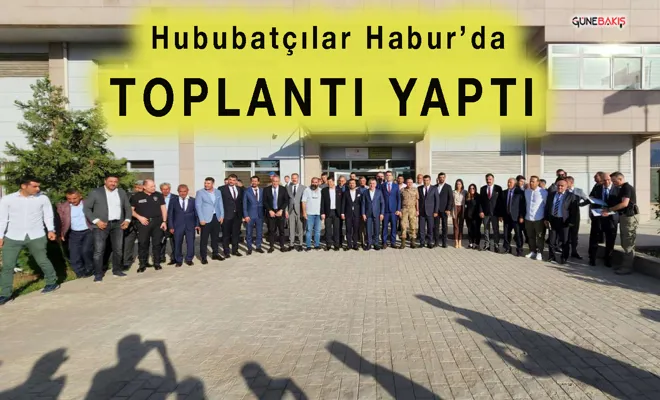 Hububatçılar Habur’da temaslarda bulundu