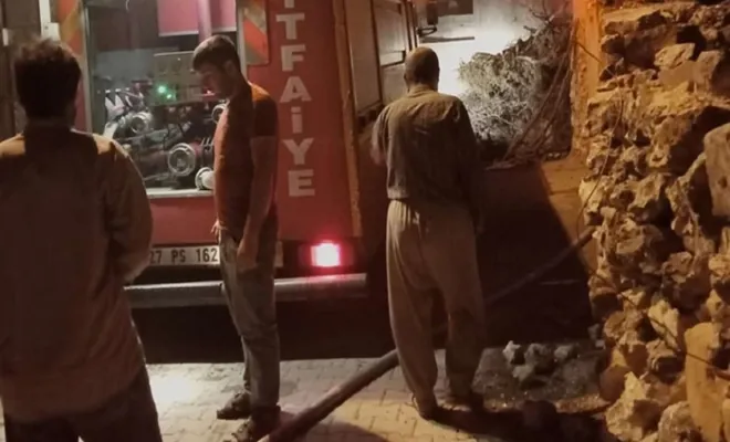 Gaziantep'te bir evde çıkan yangın maddi zarara yol açtı