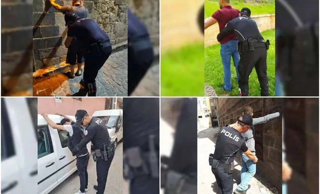 Gaziantep'te asayiş uygulaması: 11 gözaltı