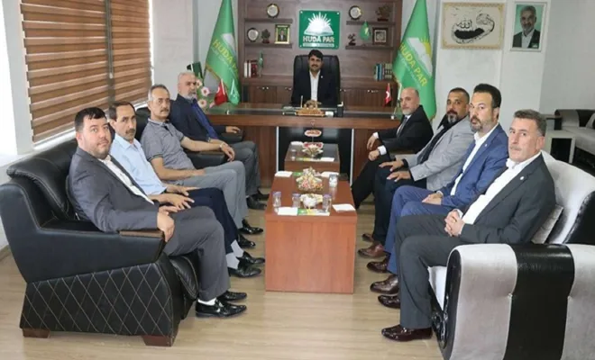 HÜDA PAR Gaziantep İl Başkanlığına bayram ziyareti