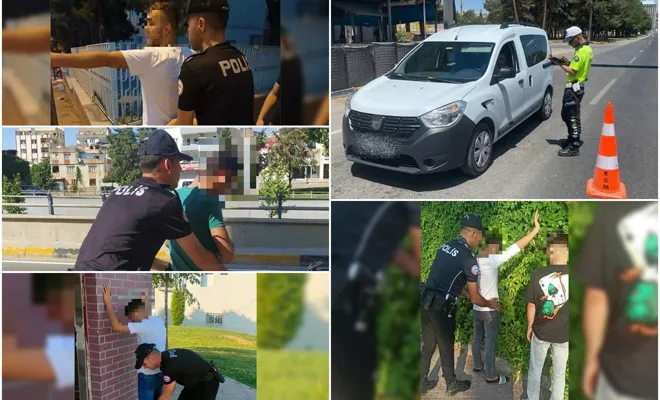 Trafik denetiminde 216 kişi tutuklandı