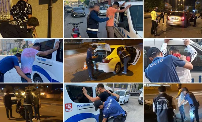 Trafik denetiminde 27 kişi tutuklandı