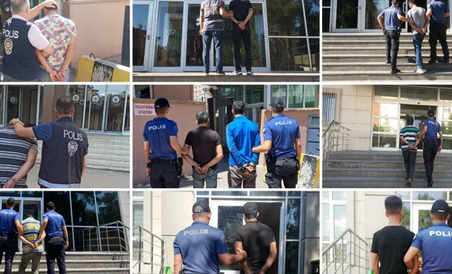 Asayiş uygulamalarında 136 kişi tutuklandı 