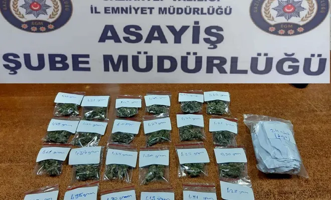 Gaziantep’te araçlara yönelik uyuşturucu operasyonu: 4 gözaltı