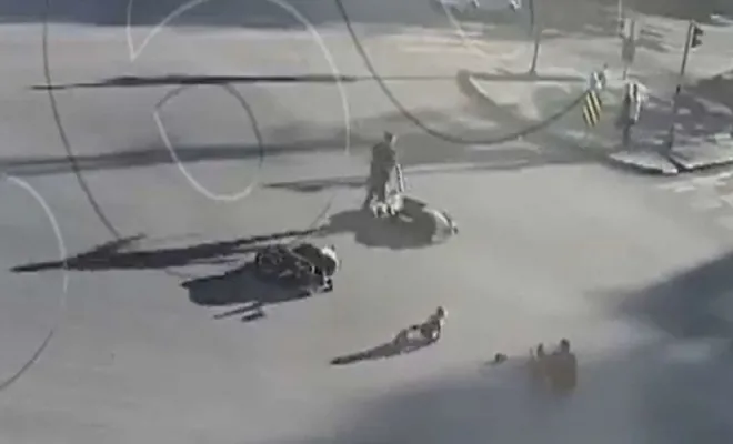 Gaziantep’teki trafik kazaları kameralara yansıdı