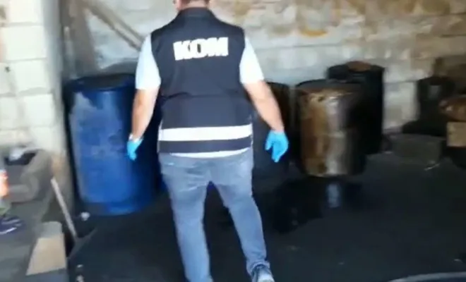 Gaziantep’te 1550 litre akaryakıt ele geçirildi