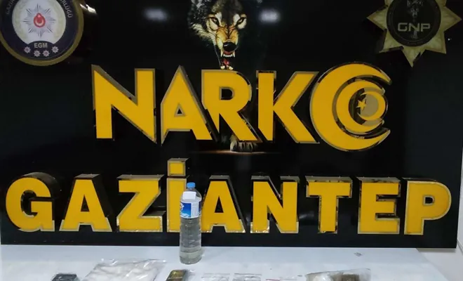 Gaziantep'te uyuşturucu operasyonu: 13 gözaltı