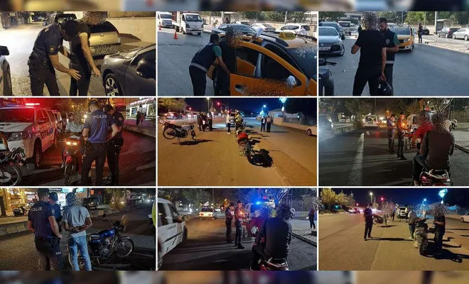 Trafik denetimi: 212 gözaltı 