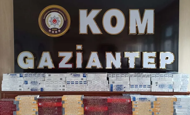 Gaziantep’te kaçakçılara operasyon: 57 gözaltı