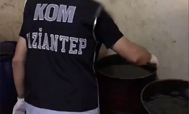 Gaziantep’te bin 800 litre kaçak akaryakıt ele geçirildi