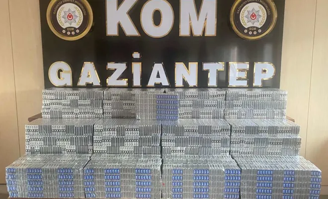 Gaziantep’te gümrük kaçağı sigara ve akaryakıt ele geçirildi: 2 gözaltı