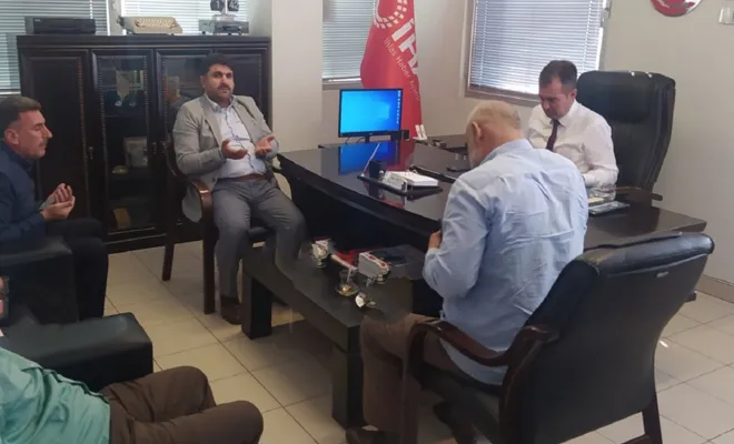 HÜDA PAR Gaziantep İl Başkanı Göçer’den İHA’ya taziye ziyareti