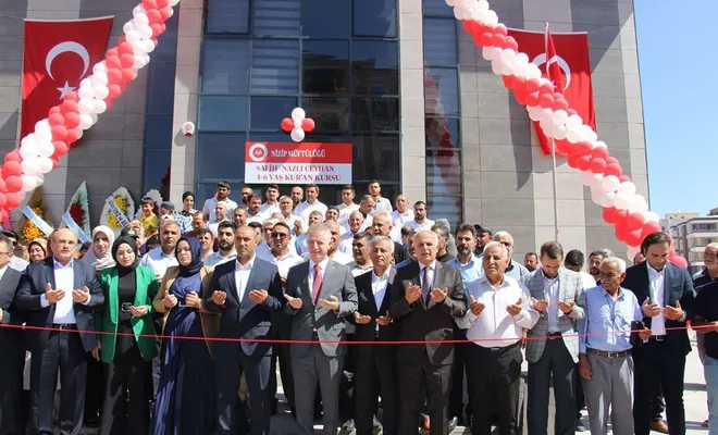 Nizip’te 4-6 yaş Kur’an-ı Kerim kursu binası açıldı