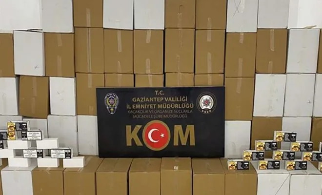 Gaziantep’te gümrük kaçakçılığı operasyonu: 2 gözaltı
