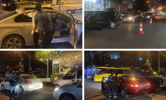 Trafik denetimi: 248 gözaltı