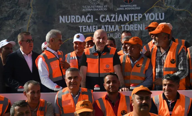 Nurdağı-Gaziantep arasında seyahat süresi 30 dakikaya düşecek