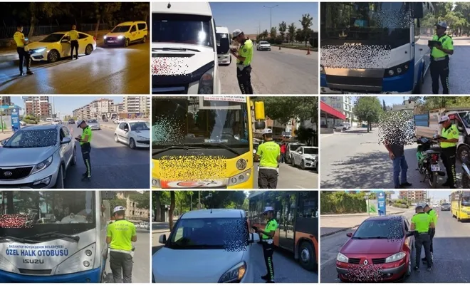 Trafik denetiminde 2 bin 981 sürücüye ceza yazıldı