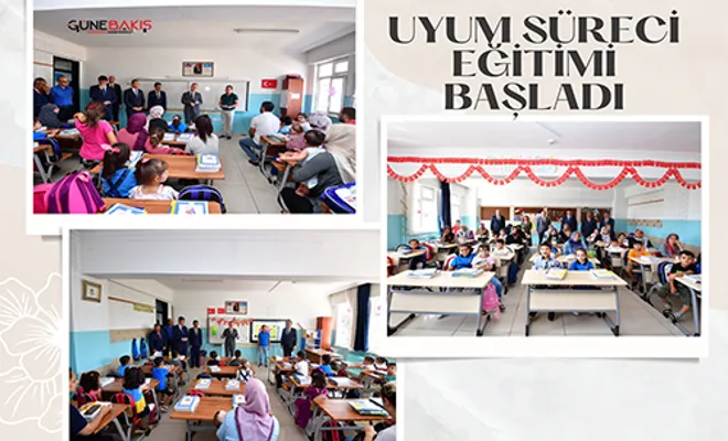 Gaziantep’te minik öğrenciler için uyum süreci eğitimi başladı