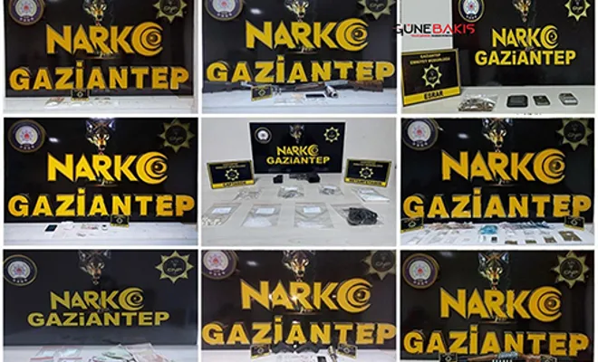 Uyuşturucu operasyonunda 38 şahıs tutuklandı