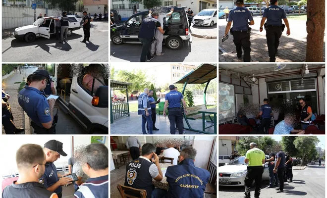 Gaziantep’te okul çevrelerinde asayiş  uygulamaları yapıldı
