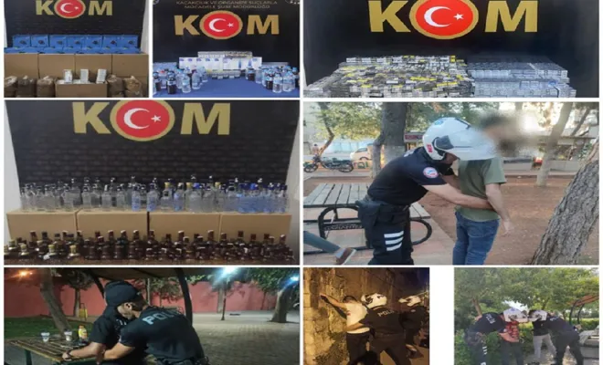 Gaziantep'te kaçakçılık operasyonu