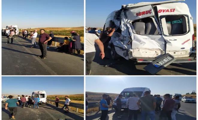 Gaziantep-Nizip yolunda kaza: 2 yaralı