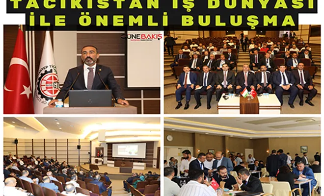 GTO’da Tacikistan iş dünyası ile önemli buluşma