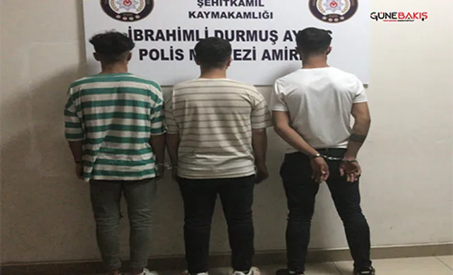 Gasp ve kapkaç operasyonunda 3 tutuklama