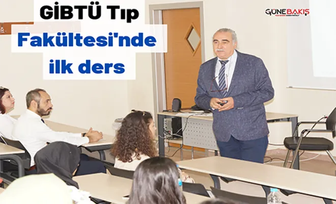 GİBTÜ tıp fakültesi'nde ilk ders