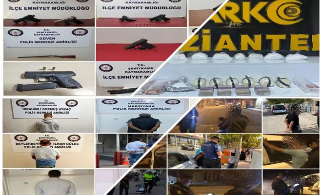 Uyuşturucu operasyonu 669 gözaltı