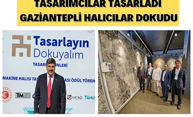 Tasarımcılar tasarladı Gaziantepli halıcılar dokudu