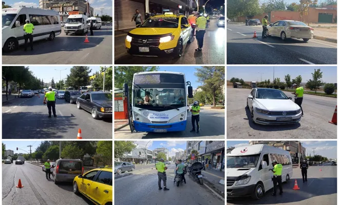 Trafik denetiminde 7750 araca ceza