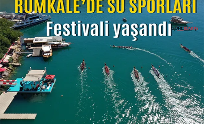Rumkale’de su sporları festivali yaşandı