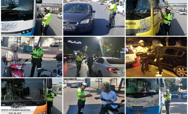 Trafik denetimlerinde 8 bin 728 sürücüye cezai işlem uygulandı