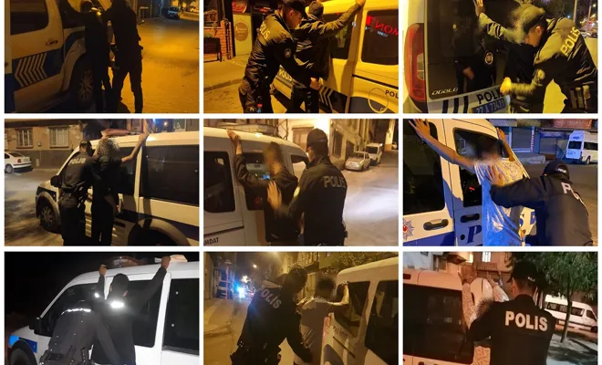 Çevreyi rahatsız eden ve dilencilik yapan 31 şahıs hakkında yasal işlem yapıldı