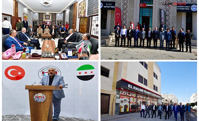 Yabancı gazeteciler Suriye’deki güvenli bölgeleri gezdi