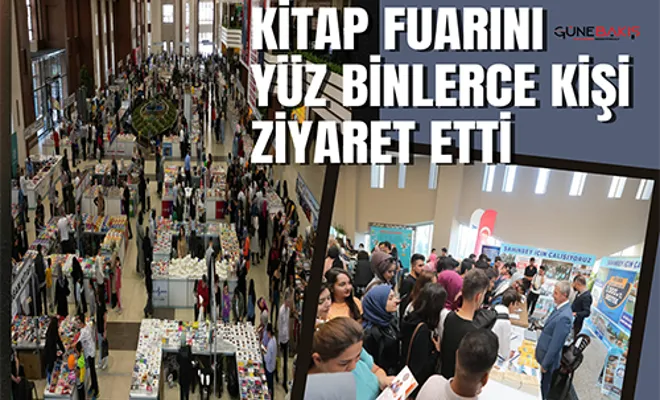  Kitap fuarını yüz binlerce kişi ziyaret etti