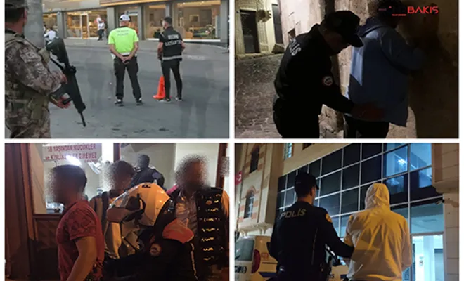 Gaziantep’te  asayiş uygulamaları: 32 gözaltı