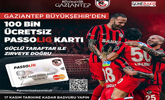 GFK taraftarlarına 100 bin ücretsiz passolig kartı 