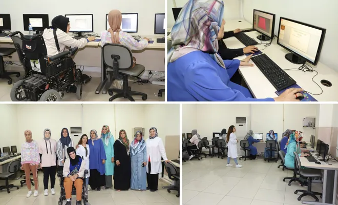 Şehitkamil’den kadınlara bilgisayar eğitimi