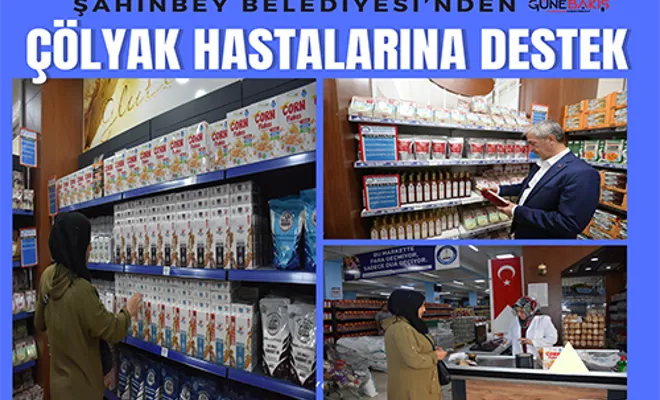 Şahinbey Belediyesi’nden çölyak hastalarına destek