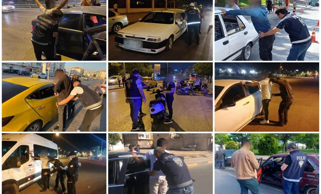 Gaziantep’te Narko Alan operasyonu: 47 aranan kişi yakalandı