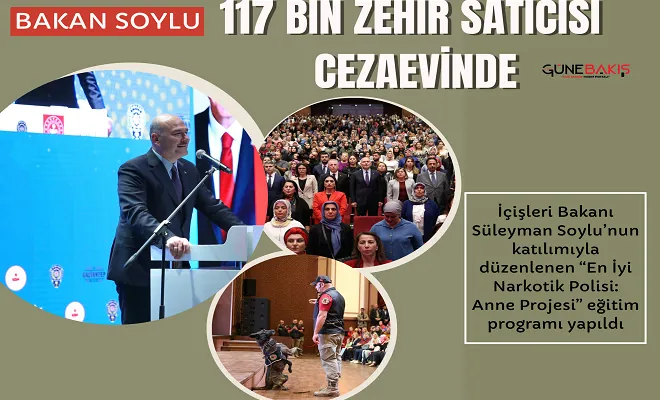 Bakan Soylu:117 bin zehir satıcısı cezaevinde