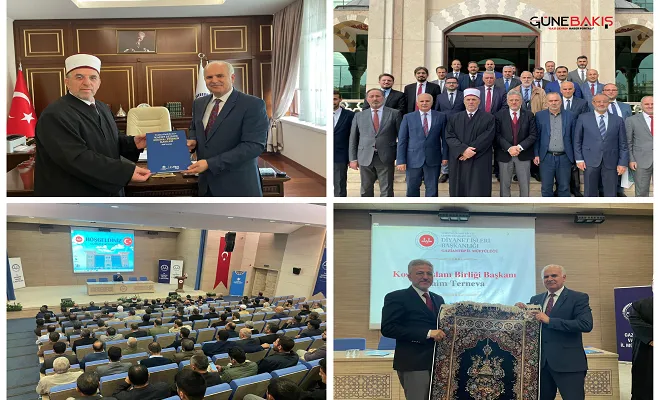 Başkan Ternava ve Müşavir Albayrak Gaziantep İl Müftülüğünü ziyaret etti