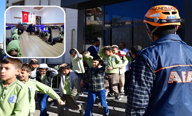 Diyanet İşleri Başkanlığı Gaziantep’te deprem ve tahliye tatbikatı gerçekleştirdi