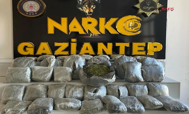 Gaziantep’te uyuşturucu operasyonu: 1 tutuklama