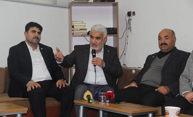 HÜDA PAR Genel Başkanı Yapıcıoğlu: Çiftçinin zarar etmesinin önüne geçilmeli