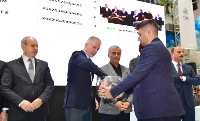 Vali Gül,İlk Evim İlk İŞ Yerim projesi kura törenine katıldı