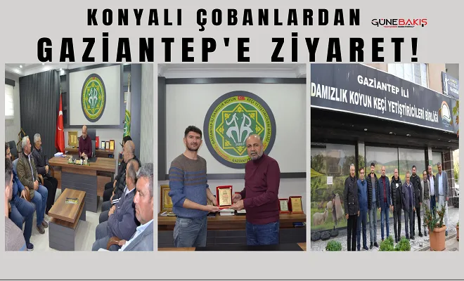 Konyalı çobanlardan Gaziantep'e ziyaret!