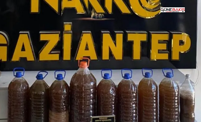 Gaziantep'te 58 kilo uyuşturucu ele geçirildi